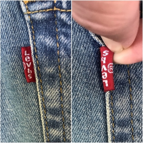 Levi’s Distressed 511 Slim Fit Jeans 36x30 - Picture 2 of 13